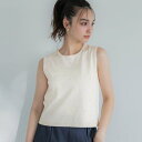 コカ coca パールニットトップス (Ivory)