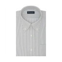 トーキョーシャツ TOKYO SHIRTS 【ストレッチ】 ボタンダウン 半袖 形態安定 ニットシャツ (グレー)