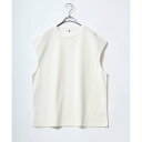 アンパス ANPAS ドライポンチ ノースリーブシャツ タンクトップ カットソー メンズ レディース (ホワイト)