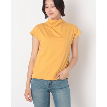 コットンブルー COTTON BLUE ボトルネックフレンチスリーブプルオーバー （イエロー）(4)