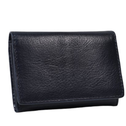 ジョヤ JOYA GLAZE オイルレザー名刺入れ （ネイビー）