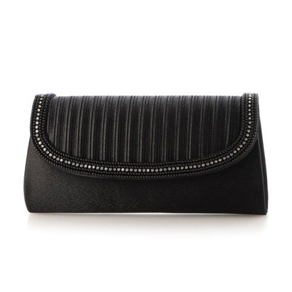 フォルムフォルマ form forma プリーツデザインのクラッチバッグ/お呼ばれ/結婚式/パーティー/母 （ブ..