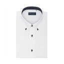 トーキョーシャツ TOKYO SHIRTS 【吸水速乾】 ボタンダウン 半袖 形態安定 ワイシャツ (ホワイト)