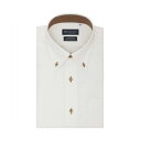 トーキョーシャツ TOKYO SHIRTS 【超形態安定】 ボタンダウン 半袖 形態安定 綿100% ワイシャツ (イエロー)