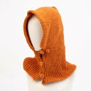 シー C-cie- A1078 RIB KNIT BALACLAVA (オレンジ)(4)