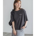 マックハウス Mac-House nAvy 裾ゴムバルーンTシャツ (チャコール)(4)