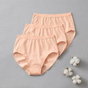 グンゼ GUNZE 【綿混×3枚組】レギュラーショーツ(3枚組) 【返品不可商品】 (ペールベージュ)(4)