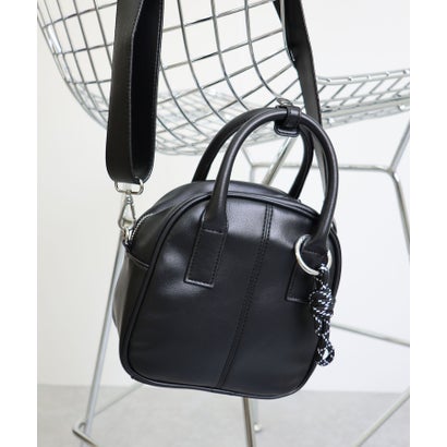 コルデ COLDE チャーム付きミニボストン （ブラック）