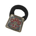 クララビジュー Clara Bijoux ゴムポニー (グレー系)