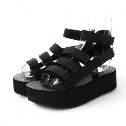 テバ Teva 1116810 W フラットフォーム メビア サンダル （ブラック）