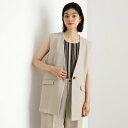 ザ ショップ ティーケー (ウィメン) THE SHOP TK(Women) パナマメッシュジレ (ベージュ(052))