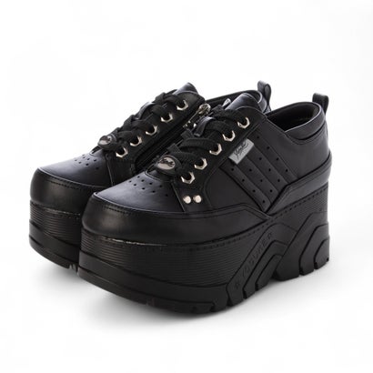 ヨースケ YOSUKE 厚底スニーカー （ブラック）(4)