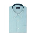 トーキョーシャツ TOKYO SHIRTS 【吸水速乾】 ボタンダウン 半袖 形態安定 ワイシャツ (グリーン)