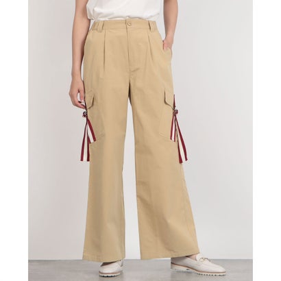 エムズスタイル M'S STYLE テープ付きカーゴパンツ （チノベージュ）