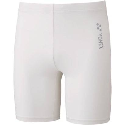 ヨネックス YONEX ヨネックス YONEX ジュニアハーフスパッツ STBF2018J【返品不可商品】 （011 ホワイト）