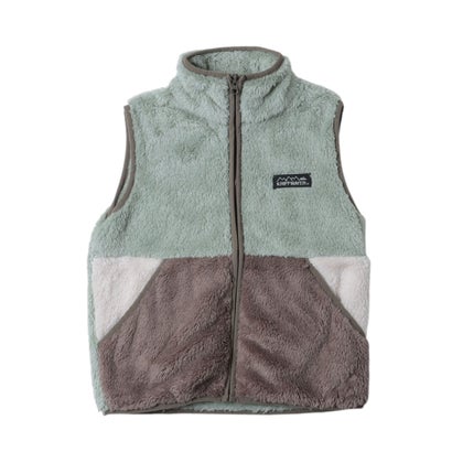 クリフ メイヤー KRIFF MAYER 切替ボアベスト （SAGE-GREEN）