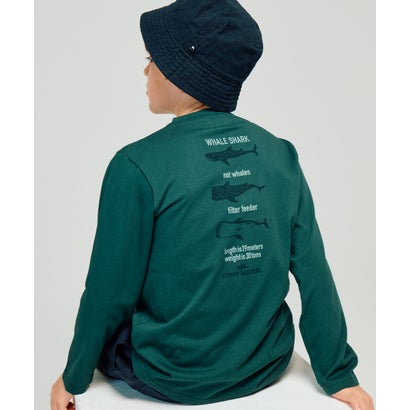 クリフ メイヤー KRIFF MAYER ぬくテクロンT（ジンベイザメ） （GREEN）