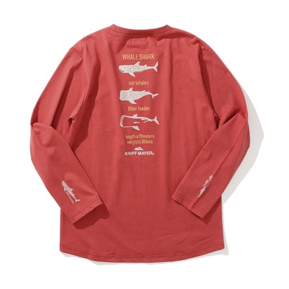 クリフ メイヤー KRIFF MAYER ぬくテクロンT（ジンベイザメ） （RED）