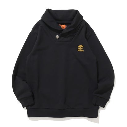 クリフ メイヤー KRIFF MAYER コンチョボタンショールネック （BLACK）