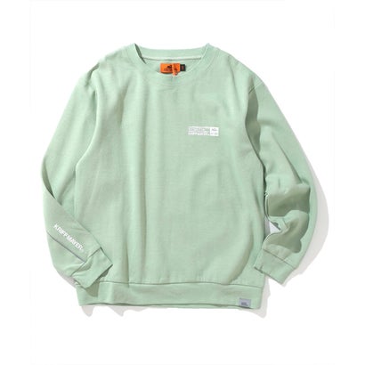 クリフ メイヤー KRIFF MAYER 袖パイピングクルー （L/GREEN）