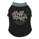 クリフ メイヤー KRIFF MAYER DOGもちのびT(ロゴ)【返品不可商品】 (BLACK)