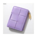 ボッテガヴェネタ BOTTEGA VENETA BOTTEGA VENETA 二つ折り財布 742698 マキシイントレ (VCQC4/4215/パープル)