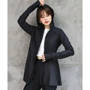 テディショップ Teddyshop 【UVカット率 99.9%以上】レディース水着 長袖フード付きハイネックジップアップ体型カバーラッシュガード (ブラック)