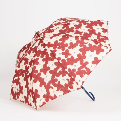 メゾンブリーズ MAISON BREEZE 60cm スリム 耐風骨 傘 フラワープリント (レッド) メゾンブリーズ MAISON BREEZE 60cm スリム 耐風骨 傘 フラワープリント (レッド)
