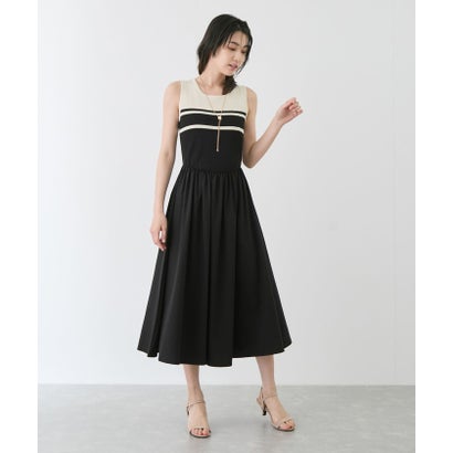 ジャイロ JAYRO ノースリーブニットドッキングワンピース （グリーン3）