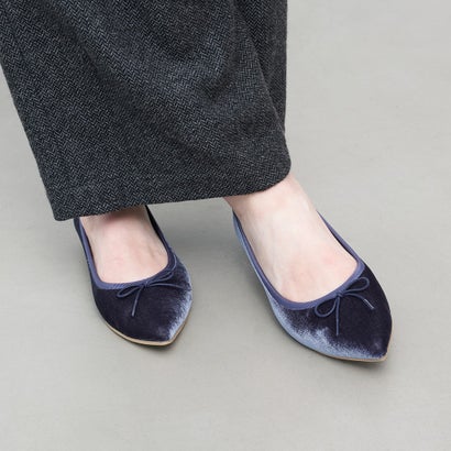 ラウナレアバレエ Launa lea ballet 【25AW】ポインテッドトゥバレエシューズ(B4613A) （ブルーグレーZ）