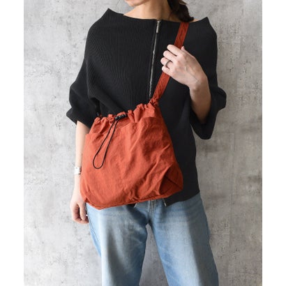 スタイロ styiro 【軽量】フロントポケットクロスボディバッグ/ショルダーバッグ （ブラウン）