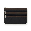 レスポートサック LeSportsac 3ZIP COSMETIC (ディープシー/ダークチョコレート)
