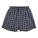 アクアスキュータム Aquascutum AQトランクス/25S-チェックG-裏打ちゴム 【返品不可商品】 (ブルー)
