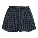 アクアスキュータム Aquascutum AQトランクス/25S-チェックG-裏打ちゴム 【返品不可商品】 (ネイビー)
