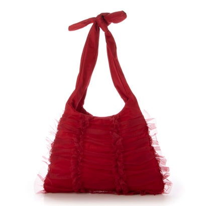 モードエジャコモ セレクト MODE ET JACOMO SELECT 【Casselini】チュールバッグ （レッド）