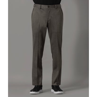 ダーバン D'URBAN モノフィラメントヘリンボンジャージードレスパンツ(セパレーツ) （キャメル）