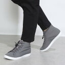 ルコックスポルティフ le coq sportif 【訳あり新品】 【レイン対応】レインミッドカットスニーカー (グレー)