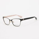 ケイトスペードニューヨーク kate spade new york メガネ 眼鏡 アイウェア レディース メンズ (マットブラック)(4)