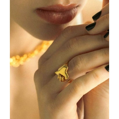 ラピュイ LAPUIS コイルハートリング 233-220103 （ゴールド）