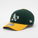 ニューエラ NEW ERA Newera キャップ ナインフォーティ 9FORTY 野球チーム 940 ベースボールキャップ MLB ベルクロ 野球帽 帽子 メジャーリーグ 男女 NEWERA 9FORTY (アスレチックスグリーンxイエロー