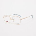 リーバイス LEVI'S メガネ 眼鏡 アイウェア レディース メンズ (ゴールド)