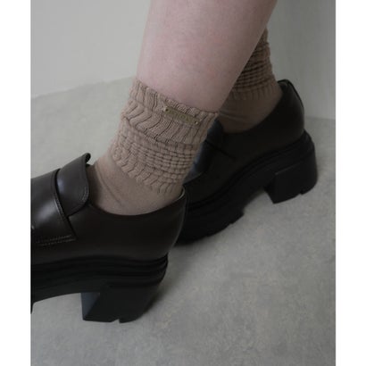 リップサービス LIP SERVICE ポイントプレートルーズソックス （ベージュ）