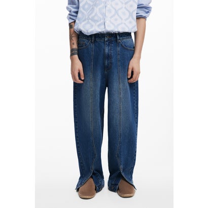 デシグアル Desigual バルーンデニムパンツ （ブルー）