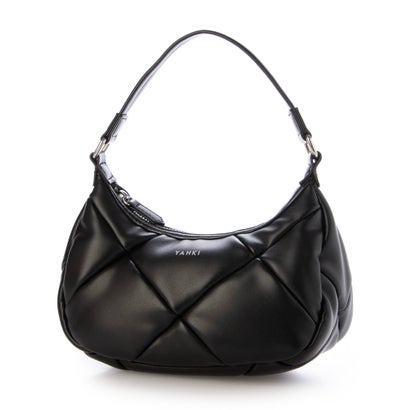ヤーキ YAHKI キルティングハンドバッグ （black）