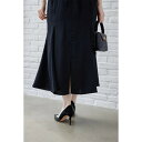 トッコクローゼット tocco closet バックレースアップラッフルフリルマーメイドスカート