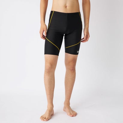 Reebok Swimwear (JP) スタンダードスパッツ【返品不可商品】 （ブラック×ゴールド）