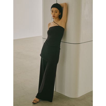 アニュアンス anuans ナローニットセットアップ （BLACK）