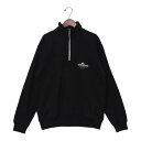 クイックシルバー QUIKSILVER TYPED OUT SWEAT HALF (BLK)