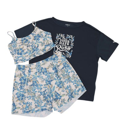ロキシー ROXY ARTSY FLORAL【返品不可商品】 （ブルー）