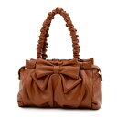 シンボノ SINBONO Medium Daisy Shoulder Bag - Brown (ブラウン)